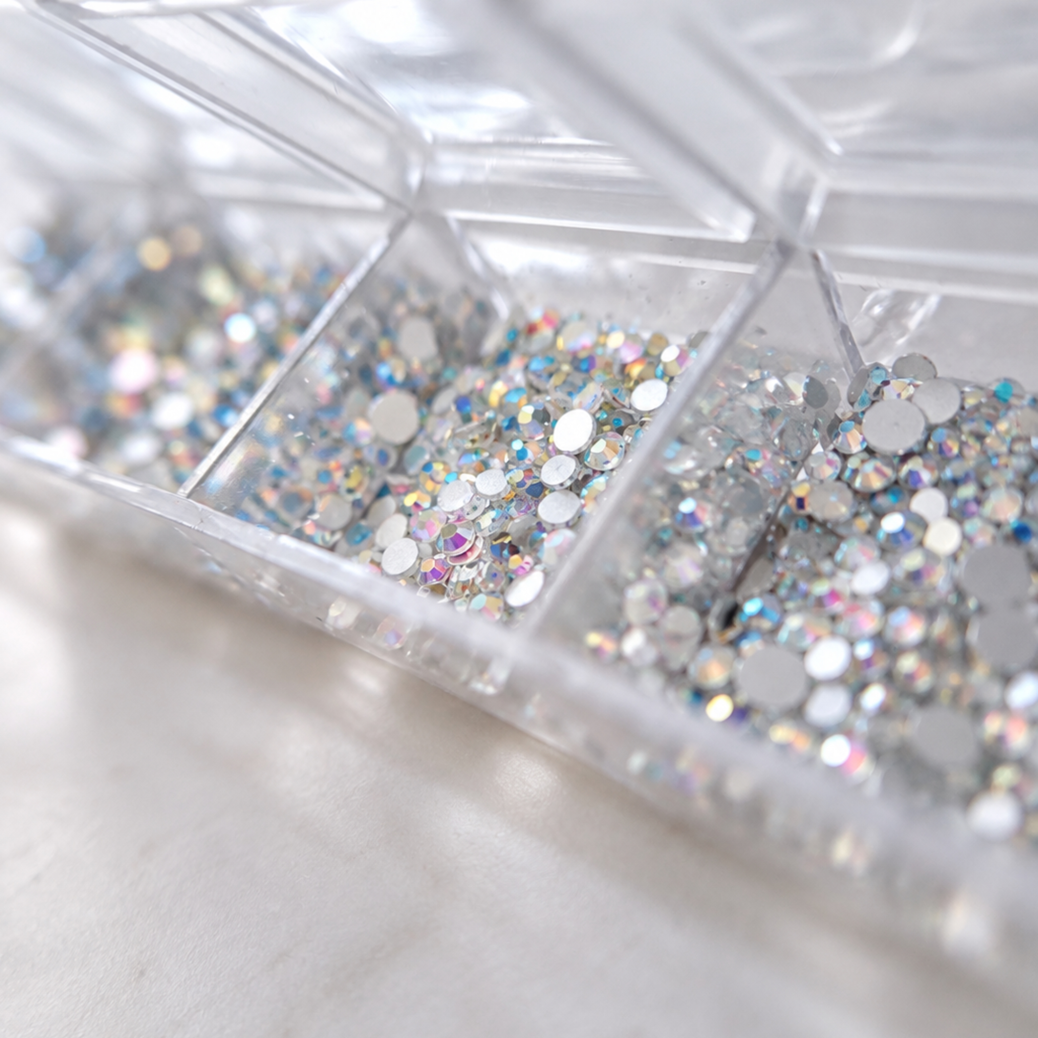 Rhinestone & pearls